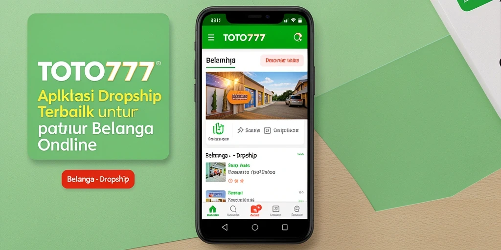 Tampilan antarmuka TOTO777 yang intuitif untuk dropshipper.